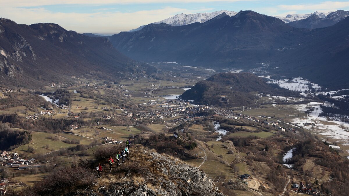 Demonte dalla cresta delle Chiavardine
