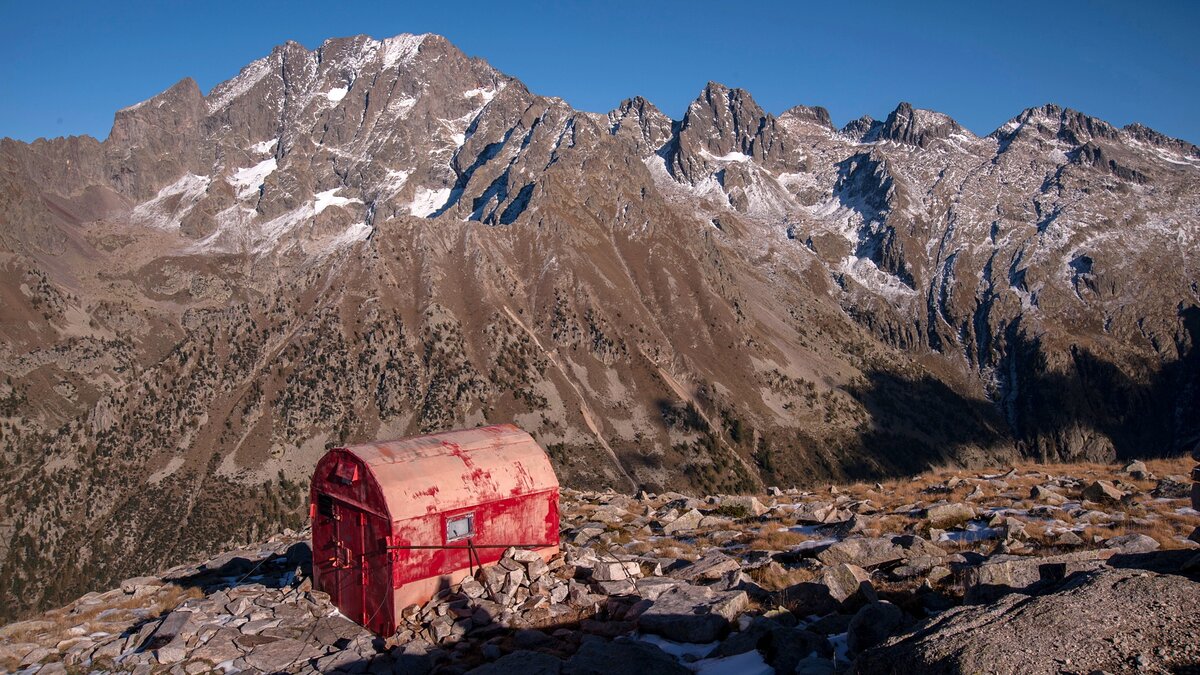 Il Bivacco Guiglia e il Massiccio dell'Argentera