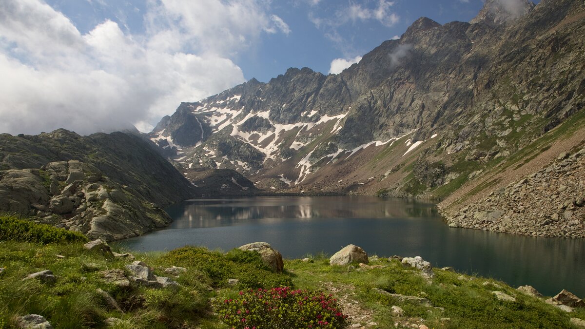 Il Lago soprano della Sella