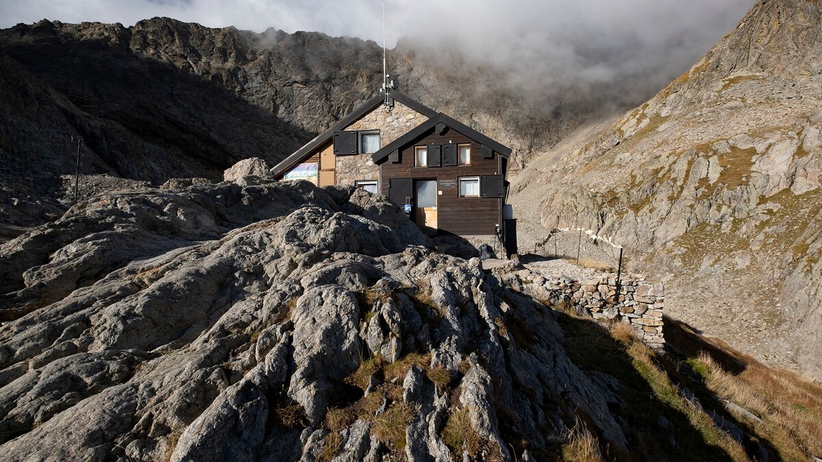 Il Rifugio Federici-Marchesini al Pagarì