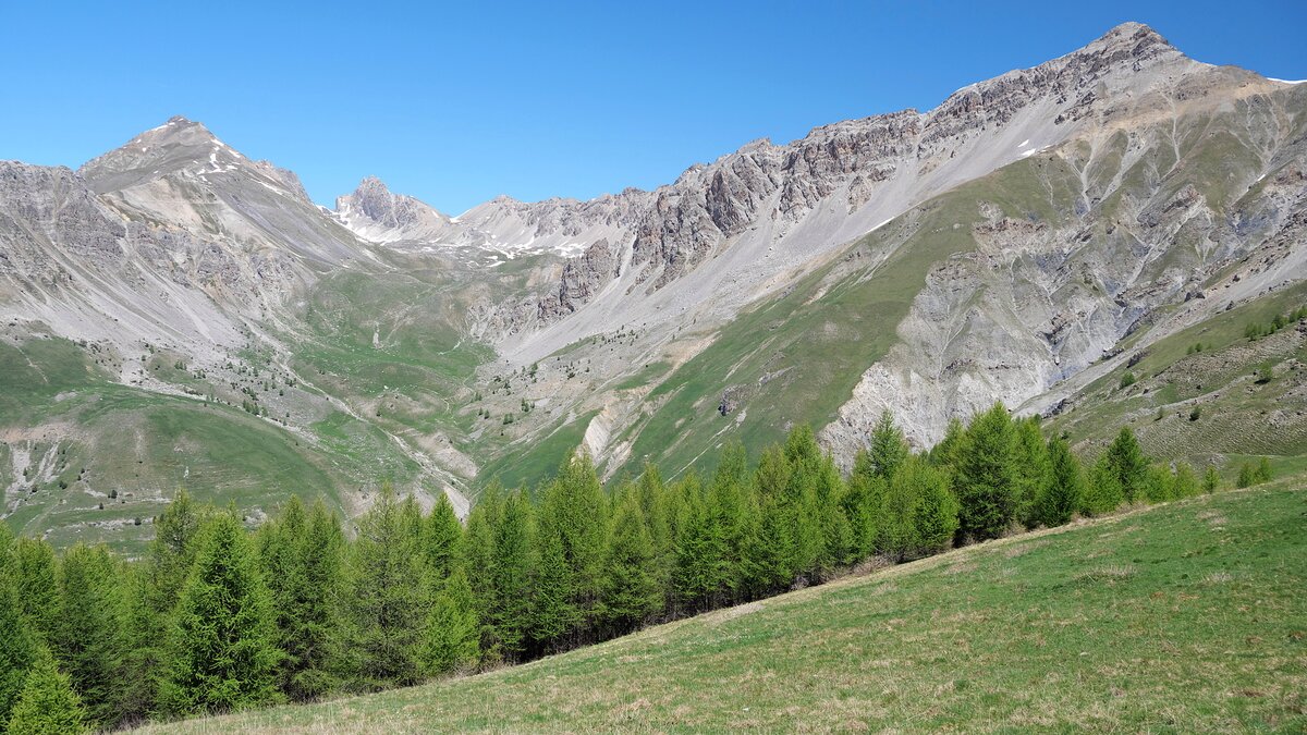 Panorama dai pressi del Colle della Montagnetta
