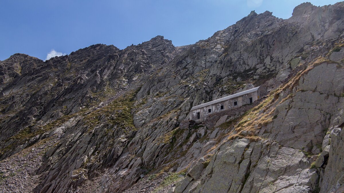 La casermetta al Passo di Barbacana