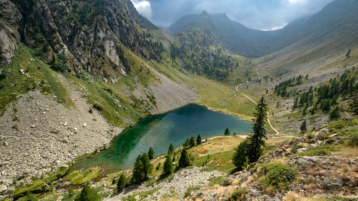 Il Lago di San Bernolfo e il Vallone di Collalunga